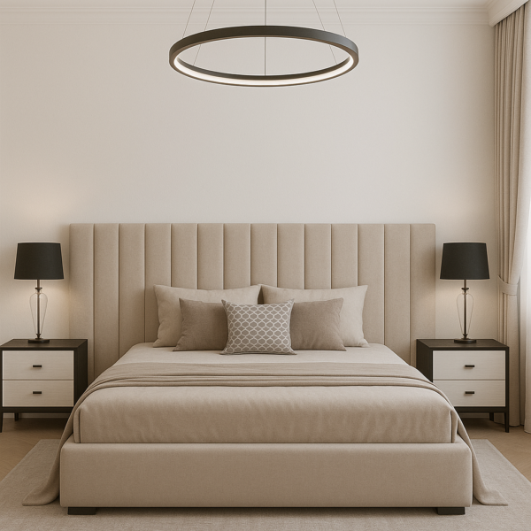 BB-19 Modern Beige Elegance Bed Set