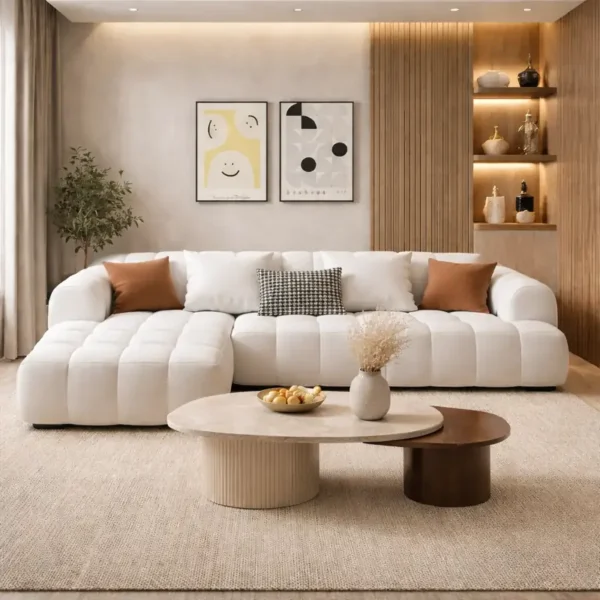 BL-71 Modern L-Shape Corner Sofa – Premium Custom Design